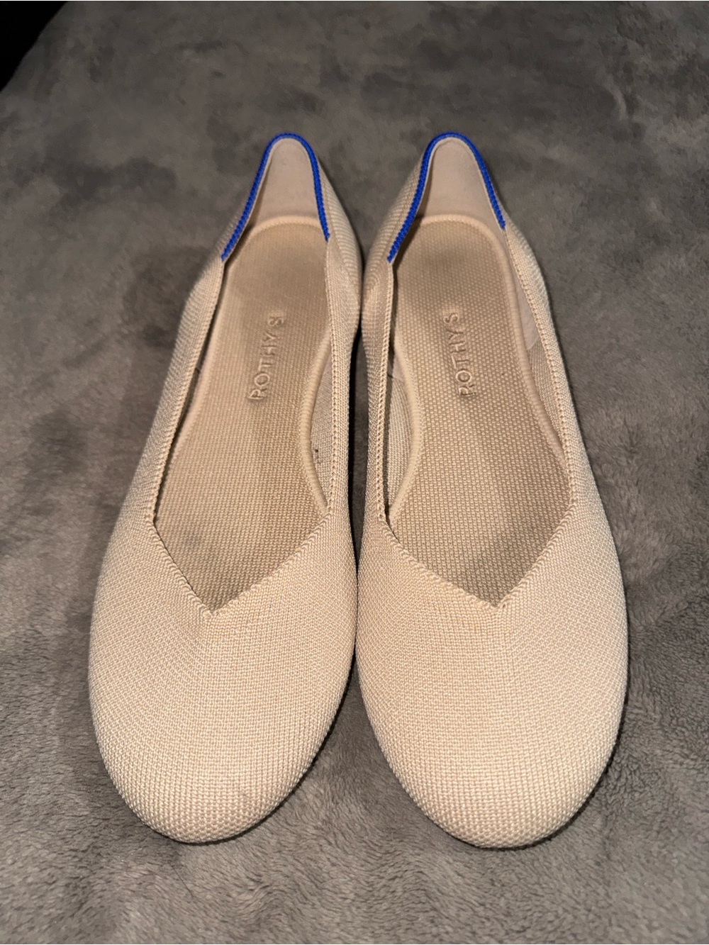 Rothy's Flats color Ecru sz W10